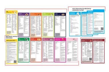 Food Allergen Cards