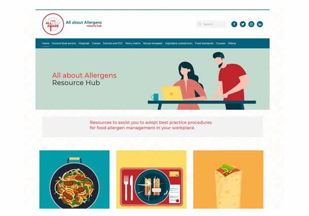 All about Allergens resource hub